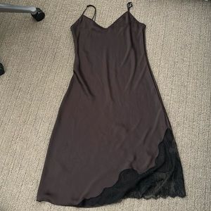 Aritzia midi slip dress